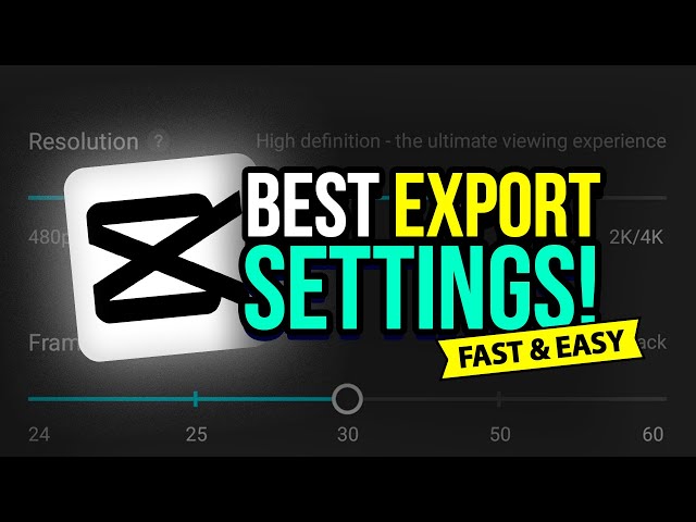Best CapCut Export Settings for YouTube (Get Better Quality!)