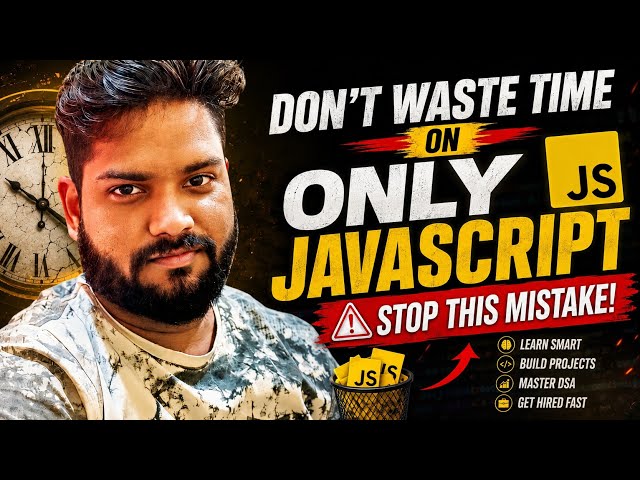 Don’t Learn Only JavaScript! 🚨 Do This Instead #javascript
