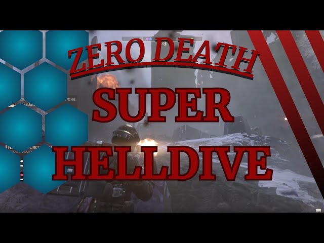 100% completion SUPER HELLDIVE! (No commentary)