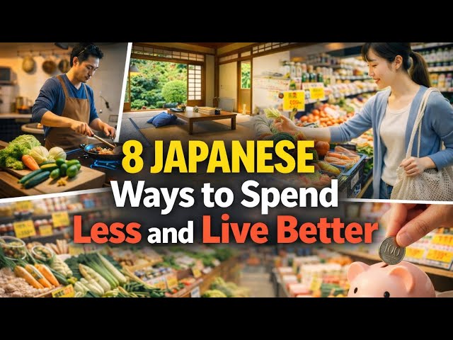 8 Japanese Ways to Spend Less and Live Better