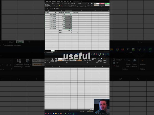 Excel How-To Count - Counting Cells, Numbers, and Text Made Simple 2