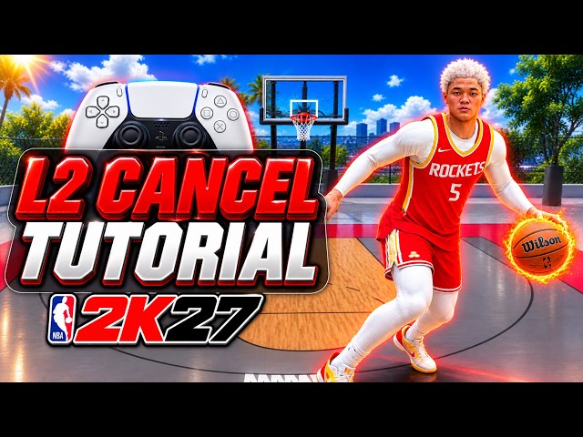 L2 CANCEL | STEPBACK | BEHIND THE BACK w/ HANDCAM DRIBBLE TUTORIAL in NBA 2K27