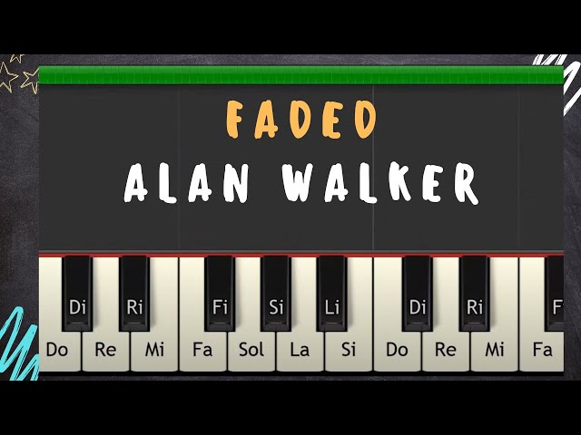 Faded (Alan Walker) | Tutorial de Piano | By Roberto Profe