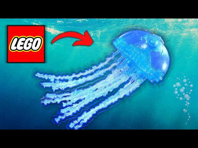 I Built Life Size LEGO Jellyfish