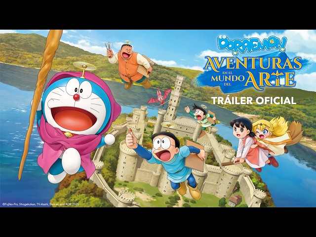 Doraemon: Aventuras en el mundo del arte | Tráiler Oficial español | En cines 9 de octubre