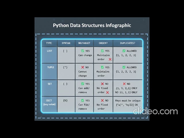 Python--List, Tuple & Set