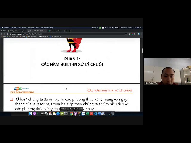 Buổi 4: Các hàm built-in xử lý chuỗi và regex trong js