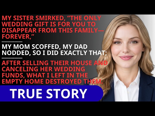 My Sister Smirked “Disappear Forever” — So I Sold Their House | Petty Revenge