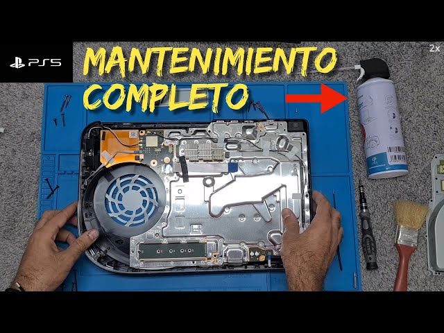 PS5 Como abrir y dar Mantenimiento Completo // Paso a Paso