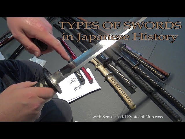 Martial Arts History - Types of Japanese Swords and Purposes