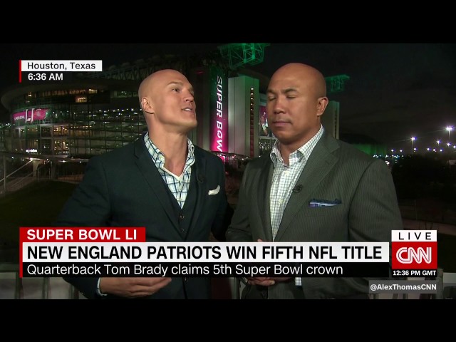 Super Bowl 51 Wrap-up on CNNi - Coy Wire & Hines Ward