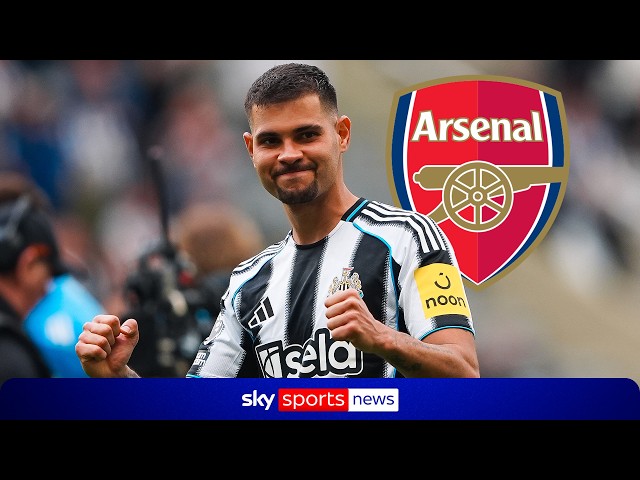 Arsenal acuerda una tarifa de £75 millones con el Newcastle por Bruno Guimarães