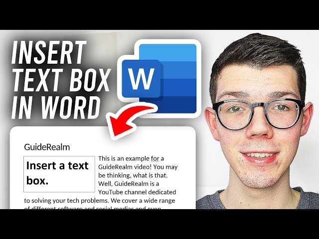 How To Insert Text Box In Word - Full Guide