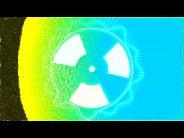 Nuclear Lucidity - Python Music Visualizer Video Generator (Audio-Reactive Text)