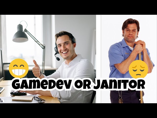 ONE YEAR to Make a Game - Or Be a Janitor FOREVER | Devlog 0