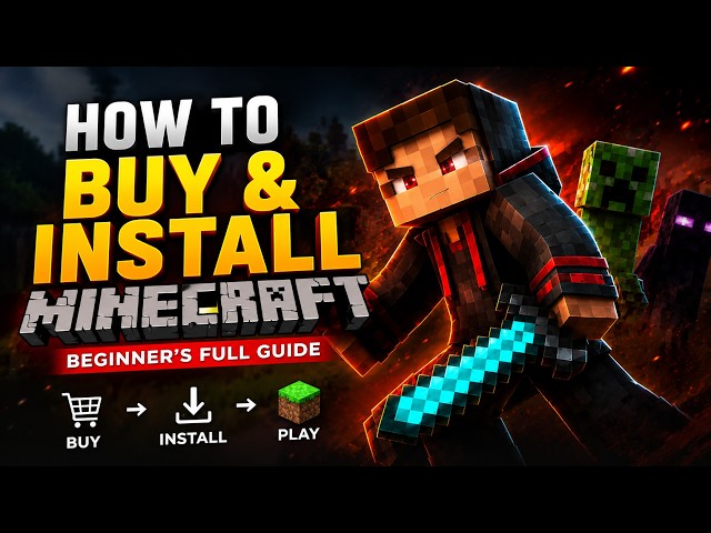 How to Buy & Install Minecraft (Beginner’s Full Guide) 2026