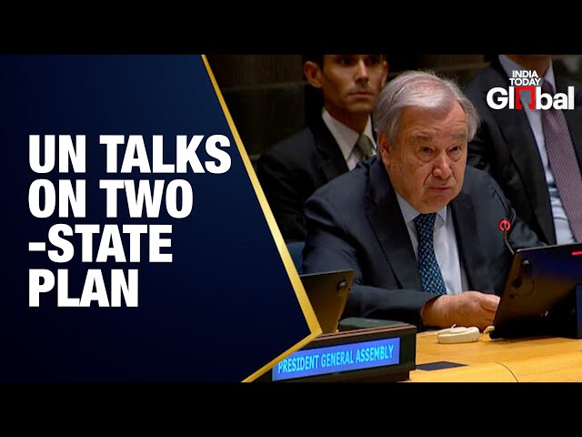 LIVE: UN Holds Crucial Conference on Israel–Palestine Two-State Solution