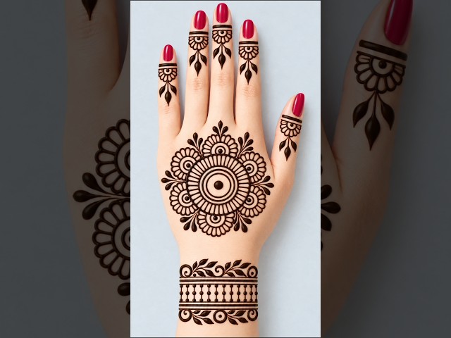 mehndi design 2026 | simple mehndi design | मेहंदी डिजाइन | front hand mehndi design | mehndi design