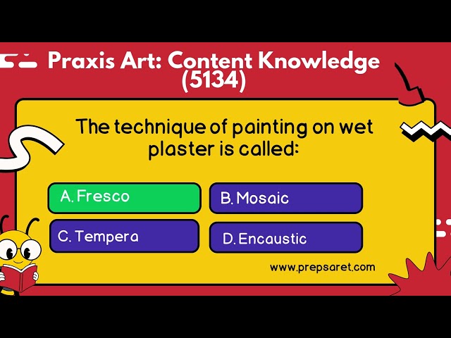 Praxis Art: Content Knowledge (5134) practice questions