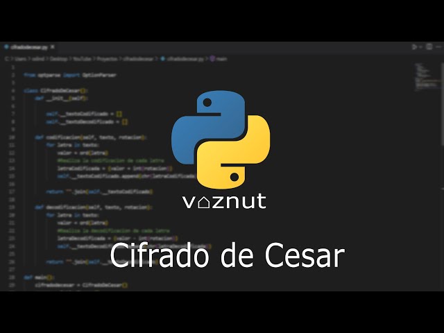 Cifrado de Cesar en Python