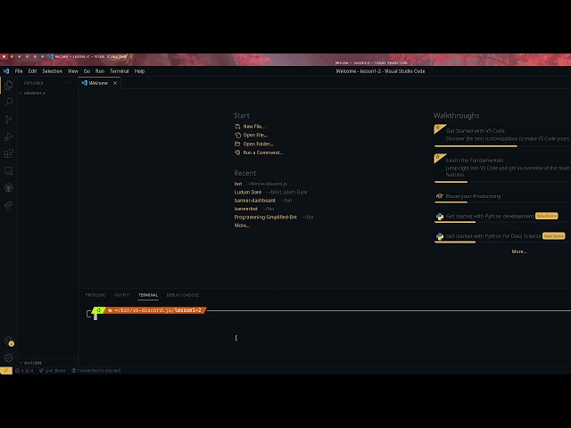 (Beginner) Discord.JS Development Course | Part 1-2