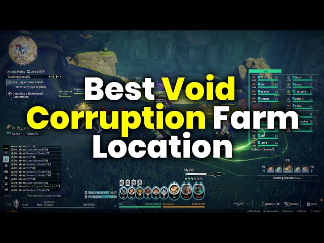 Best Location To Farm Void Corruption/Residue - Blue Protocol Star Resonance
