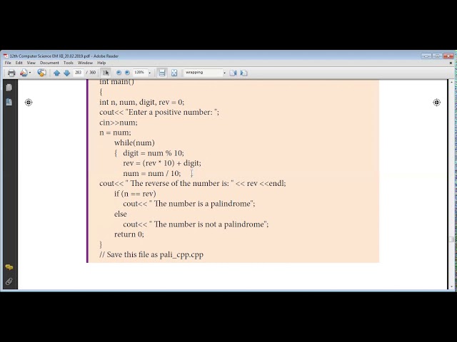 12th Unit V CHAPTER 14 IMPORTING C++ PROGRAMS IN PYTHON   Part 3