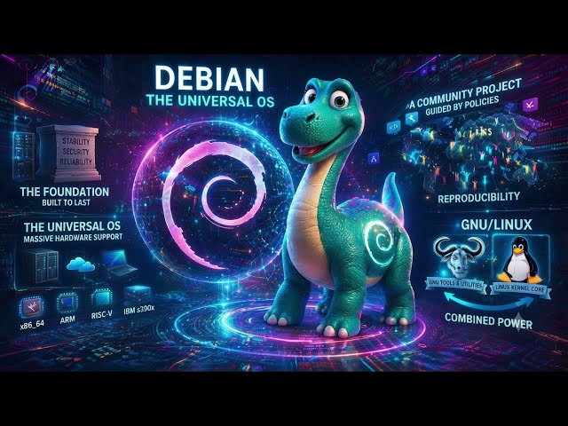Debian Linux Explained: The Operating System That Built the Linux World | Debian 13 Trixie