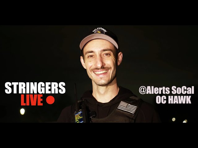 Stringers Live 🔴 @Alerts SoCal - OC HAWK - 4K
