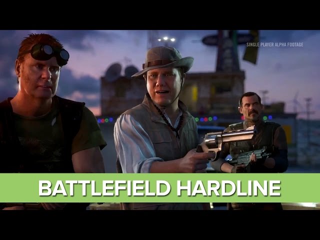 Battlefield Hardline Gameplay: Single Player Campaign - 12 Minutes