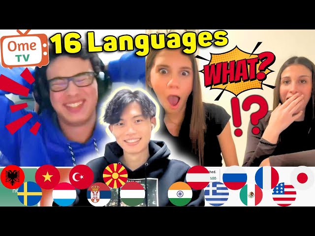 Their Reactions Were INSANE When I Spoke 16 Languages!