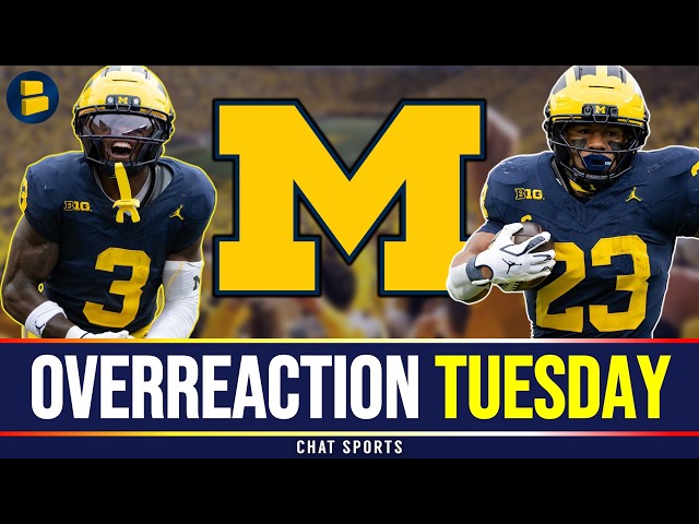 Michigan Football News & OVERREACTION Tuesday On Odd Injuries, Bryce Underwood, and Having Great D
