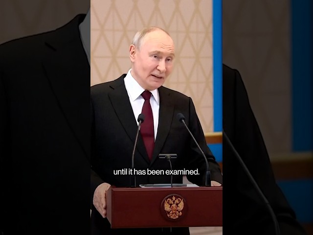 Putin Comments on Russian Drone Crash in Romania
