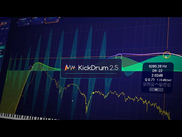 KickDrum 2.5  | Precision Kick Design VST/AUv2