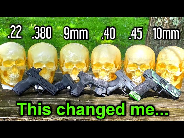 Ballistic Heads vs .22LR .380ACP 9MM .40S&W .45ACP & 10MM