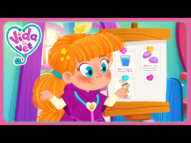 Aprende A Ser Veterinario Con Vida (Recopilatorio) | Vida, La Vete | Dibujos Animados Para Niños