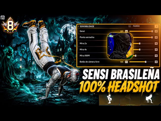 Free Fire Headshot setting 2026 ⚡ Best Sensitivity Settings ⚙️| Sensitivity + Hud Settings Free Fire