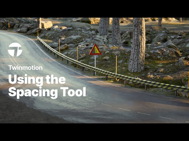 Spacing tool | Twinmotion Tutorial