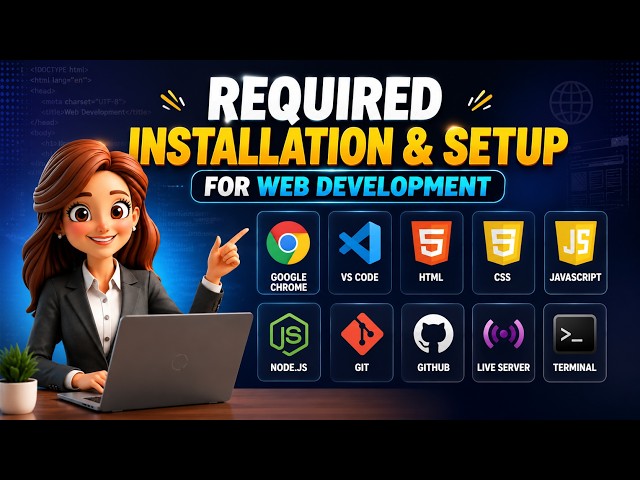 🛠️Complete Dev Environment Setup for Web Developers (2026) #coding #website #ytshorts #education #yt