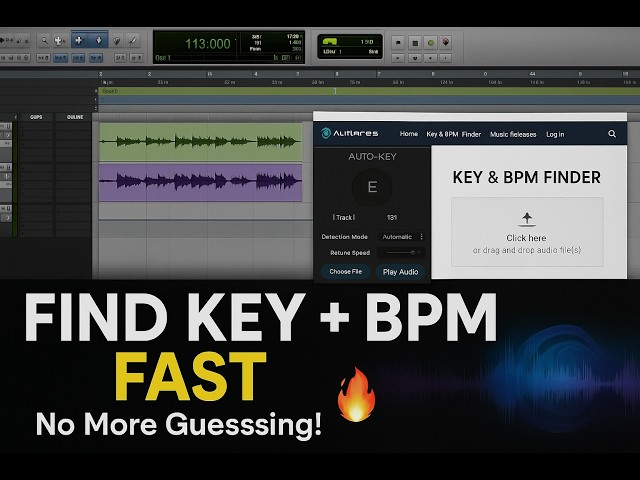 How to Find the Key & BPM of Any Song in Pro Tools (FAST & EASY)
