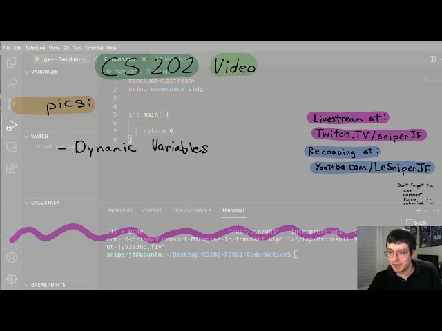 Dynamic Variables in C++