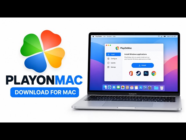PlayOnMac | PlayOnMac Download | How To Download PlayOnMac |  Run Windows Apps on Mac