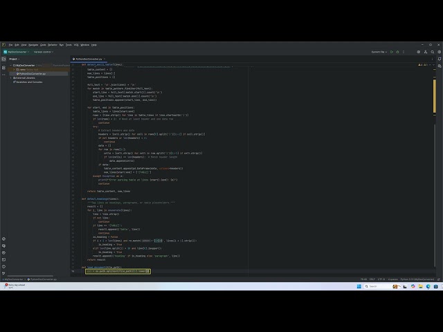 Convert Documents with Python