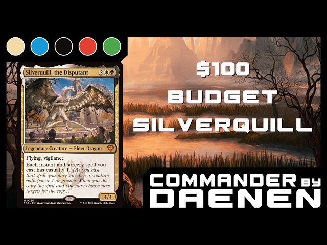Budget Commander Deck Tech -  Silverquill, the Disputant