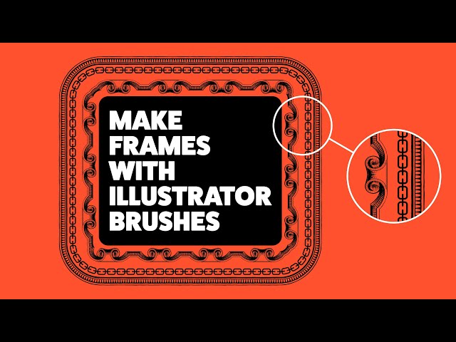 Tutorial: Make Borders and Frames with Illustrator Brushes