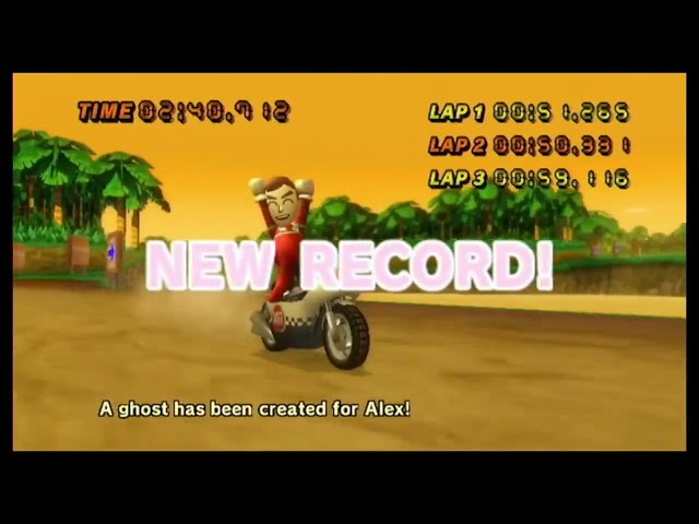Mario Kart Wii part 26 The Re-Run (Leaf Cup: Normal and Fast Staff Ghosts)