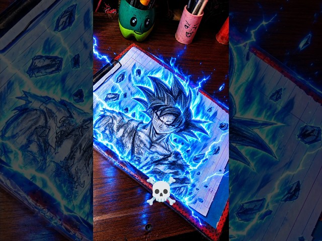 How to Draw Goku Step by Step | Easy Anime Drawing Tutorial#goku#gokublack #vegeta #howtodraw#draw