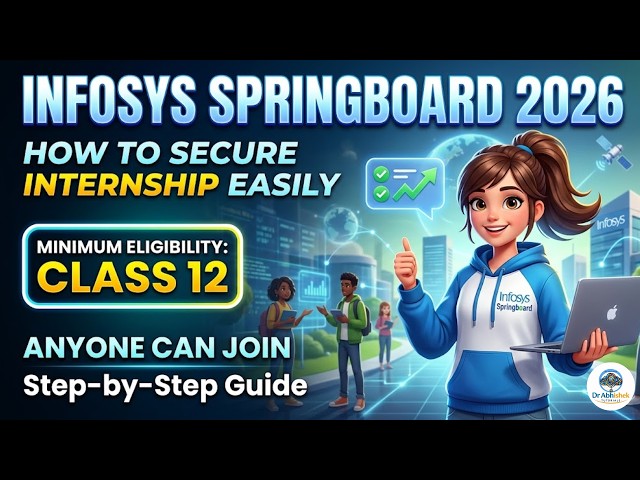 Infosys Springboard 2026 – How to Secure Internship Easily Anyone Can Join