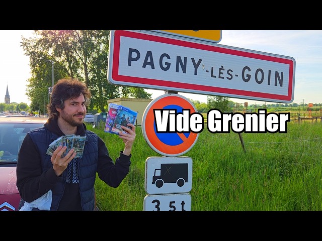 We return to a remote flea market, the one in Pagny-les-Goin