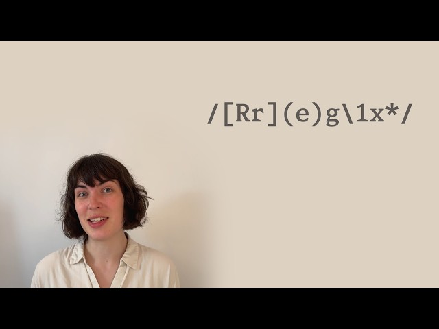 Regular expressions as finite automata